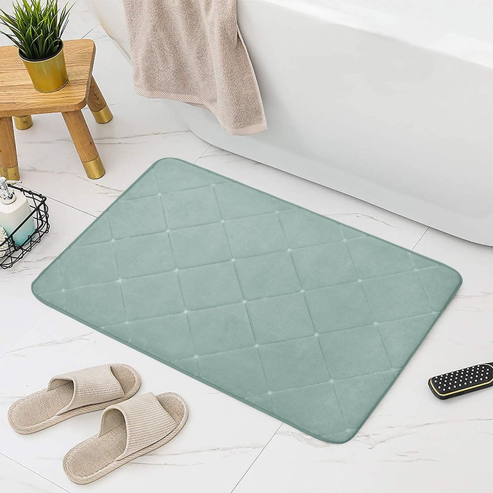 Memory Foam Bath Mat 20"x30" LIGHT GREEN NEW